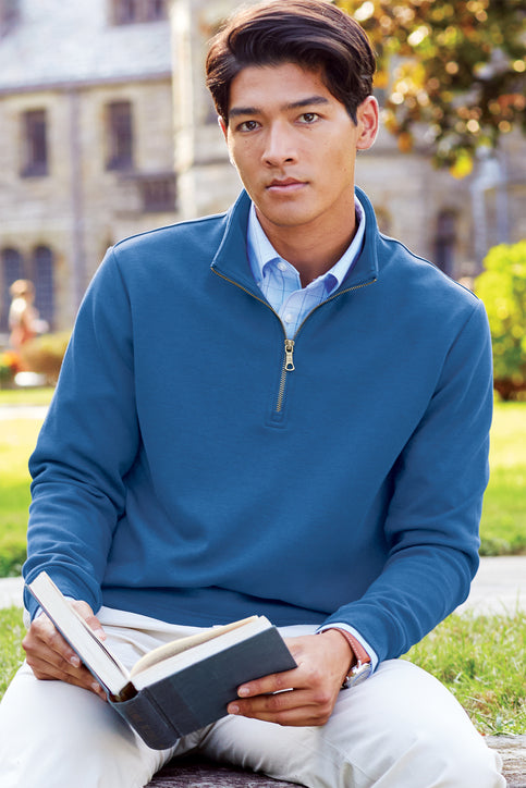 Brooks Brothers® Double-Knit 1/4-Zip - Elite