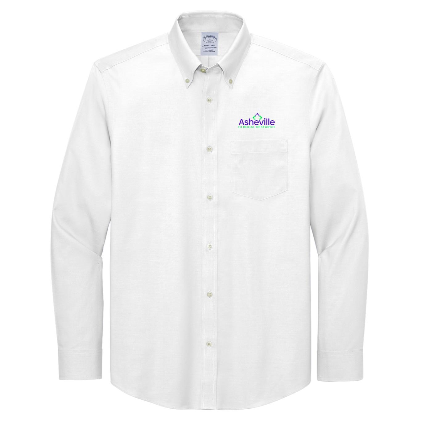Brooks Brothers® Wrinkle-Free Stretch Pinpoint Shirt - Asheville