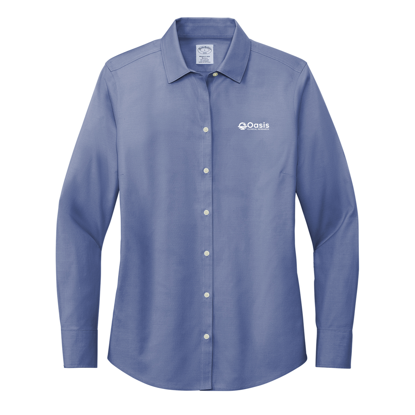 Brooks Brothers® Women’s Wrinkle-Free Stretch Pinpoint Shirt - Oasis
