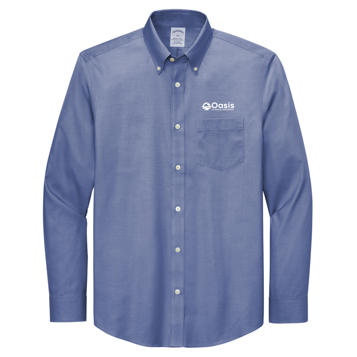 Brooks Brothers® Wrinkle-Free Stretch Pinpoint Shirt - Oasis