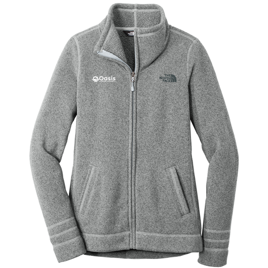 The North Face® Women's Sweater Fleece Jacket - Oasis