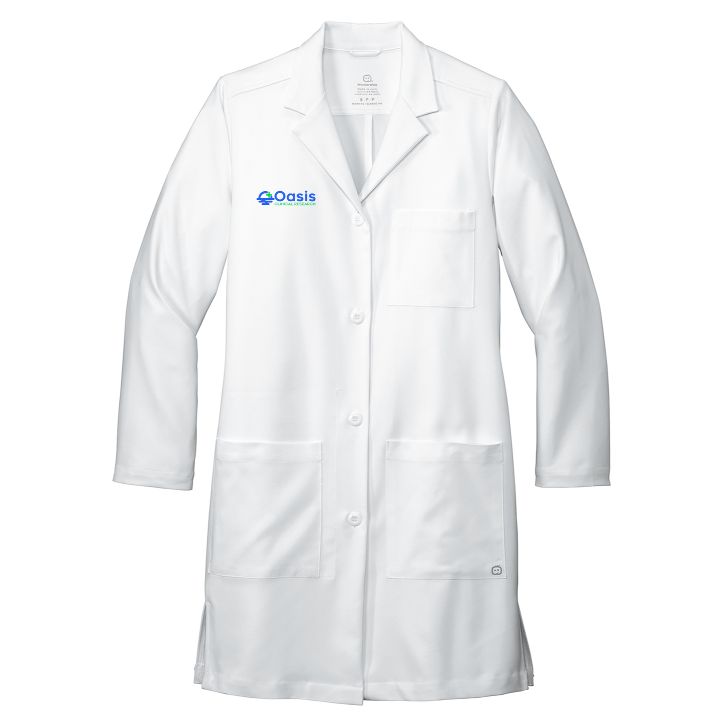 Wink® Women’s Long Lab Coat - Oasis
