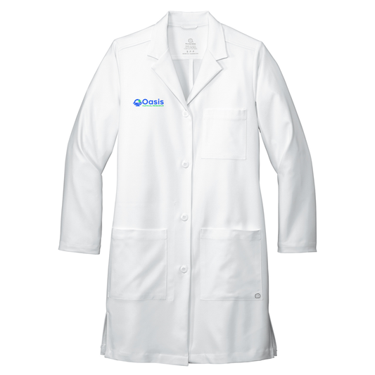 Wink® Women’s Long Lab Coat - Oasis